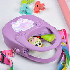 Kids Mini Cartoon Silicone Shoulder Bag Coin Purse