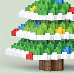 Christmas Tree Model Building Block Toys Birthday Christmas Tree Building Blocks