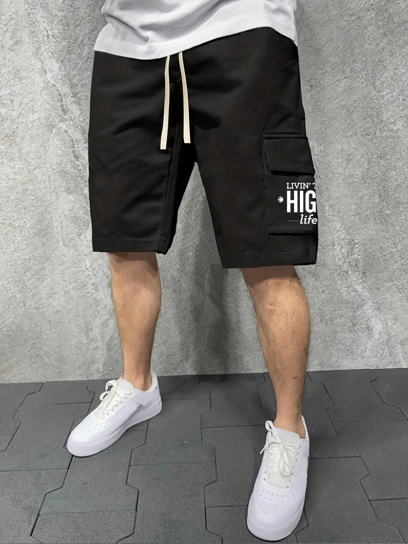 Men's Cargo Shorts With Big Pockets For Summer