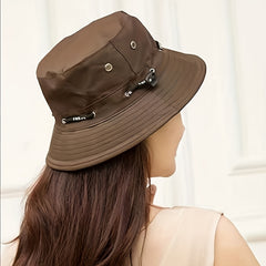 Casual Bucket Hat Lightweight Sunscreen Fisherman Cap UV Protection