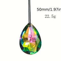 Bauhinia Crystal Chandelier Pendant Suncatcher Hanging Outdoor Decor