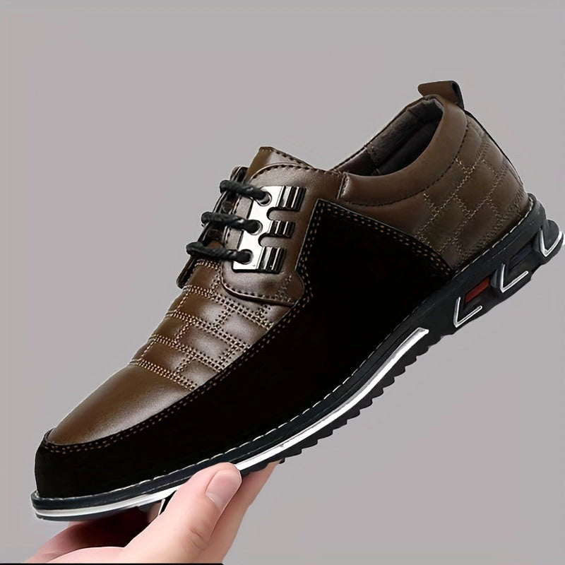 Men's Lace-Up Derby Shoes for Formal Events