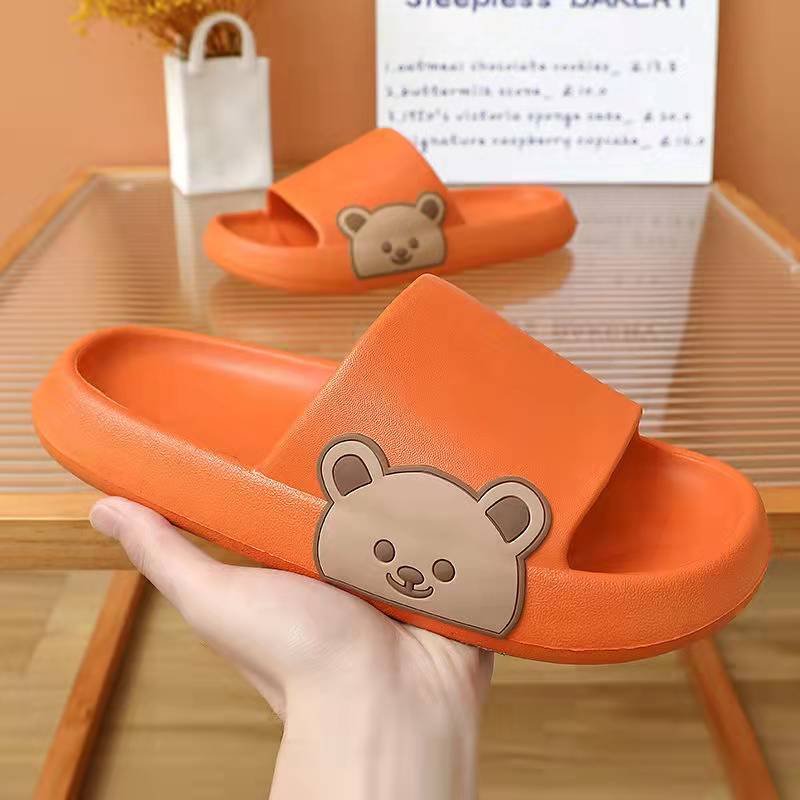 Men's Bear Cloud Slides Non-slip House Shoes