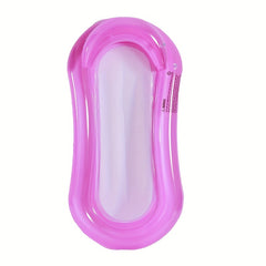 Gradient Mesh Inflatable Lounge Chair for Pool Relaxation