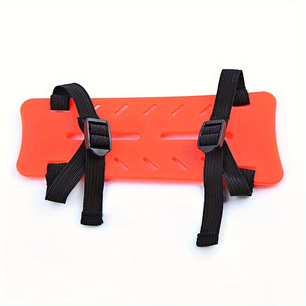 Solid Rubber Arm Guard With Adjustable Strap for Archery