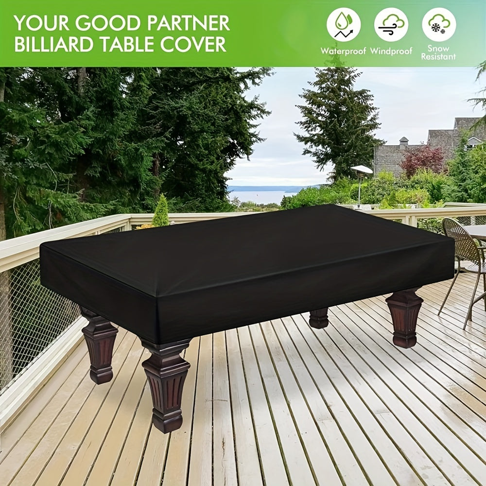 Waterproof Dustproof Pool Billiard Table Cover