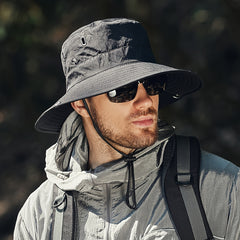 Wide Brim Sun Hat for Men Women Outdoor Fisherman Hat