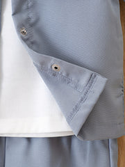 Baby Boy's Shorts Set Single Breasted Shirt & Shorts Outfit