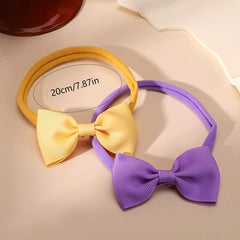 5pcs Candy Bow Headband Hair Accessories for Girls