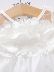 Flower Fairy Baby Girl's Party Dresses Mesh Princess Dress