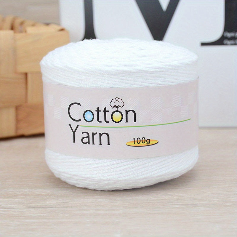 100g Cotton Yarn Ball 16 Strands Thick Yarn for DIY Crafts
