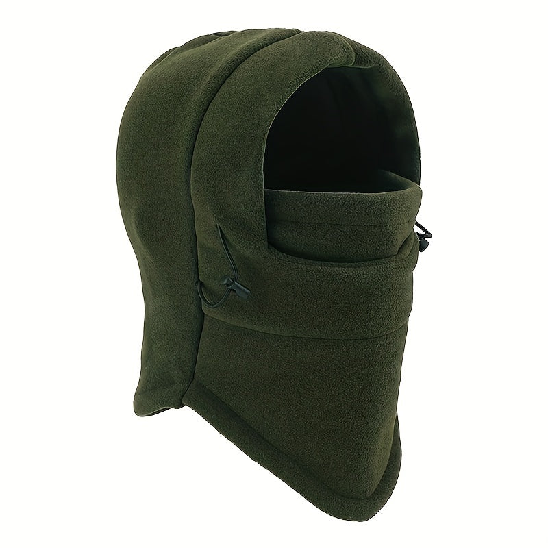Thickened & Warm Ski Hat w/ Mask, Windproof Hat for Boys 2-12 Years