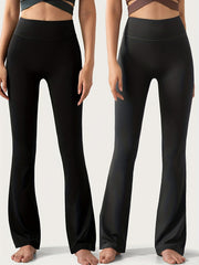 High Waist Flare Pants Butt Lifting Bootcut Activewear