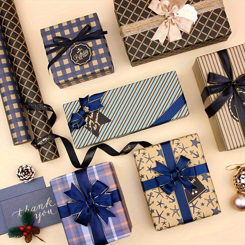 Birthday Wedding Gift Wrap Set - 10 Sheets