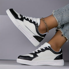 Women's Lace up Platform Skate Shoes Casual Sneakers