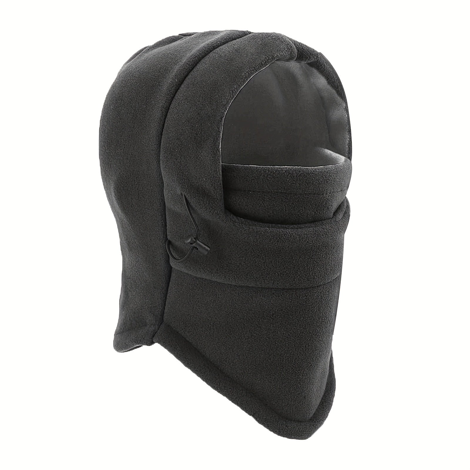 Windproof Warm Balaclava Hat Winter Fleece Mask Lightweight Solid Coldproof Hat