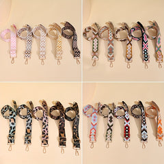Adjustable Leopard Shoulder Bag Strap for Wide Purse
