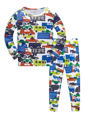 Boys Pajamas 2 Piece Set PJs For Kids Children Sleepwear 1 10 Years
