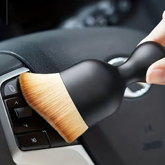2pcs Car AC Socket w/ Soft Internal Dust Brush Easy Clean Bump