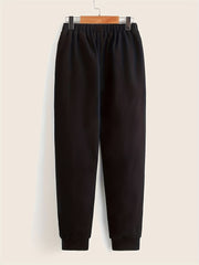 2 Boys Drawstring Active Sweatpants Solid Jogger Sports Pants