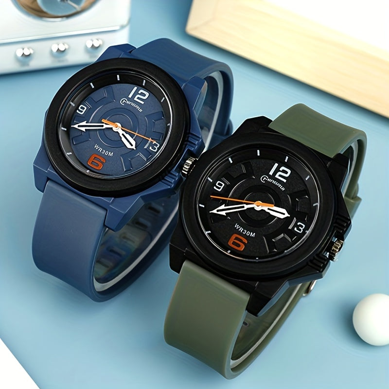 Digital Watch Men's Watch Waterproof Pin Watch Boys