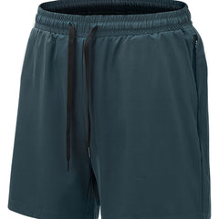 Men's Drawstring Training Shorts Quick Drying Highly Stretch