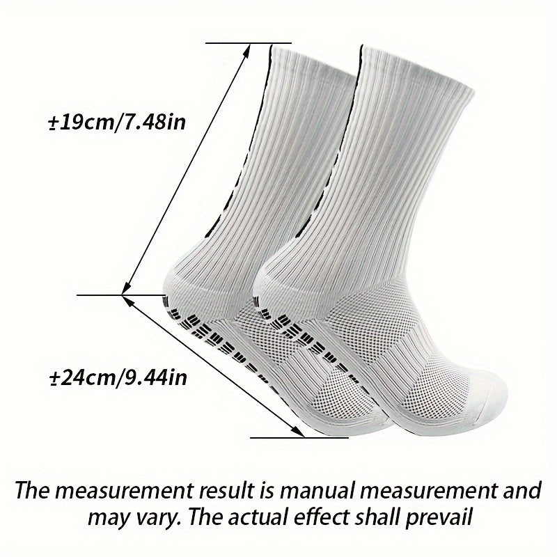 Striped Breathable Football Socks Non-slip Silicone Outdoor Sports Training