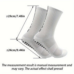 Striped Breathable Football Socks Non-slip Silicone Outdoor Sports Training