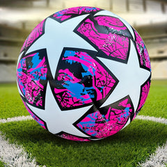 1pc No 5 Soccer Ball with Pump for Outdoor Training & Game