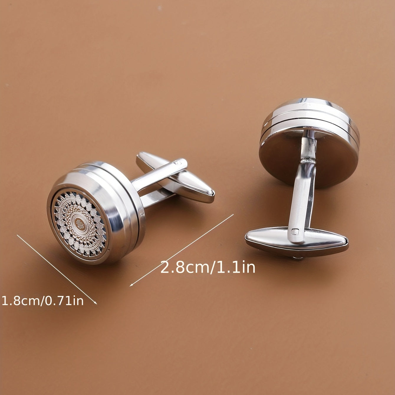 Colored Sparkling Shirt Cufflinks Cuff Nails for Men