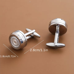 Colored Sparkling Shirt Cufflinks Cuff Nails for Men