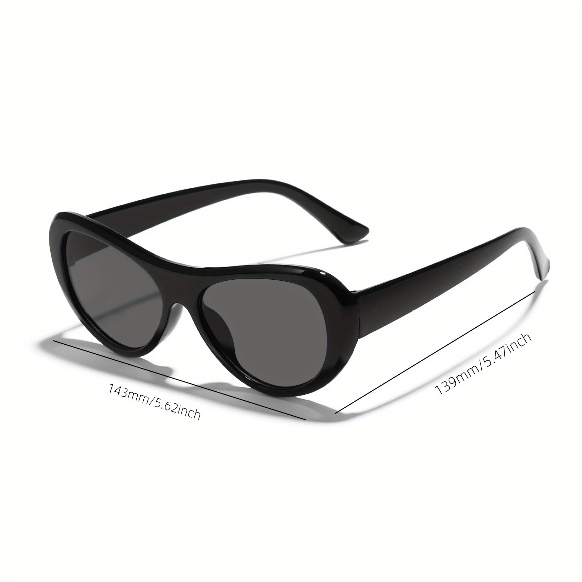 Y2K Oval Sunglasses For Men Women UV400