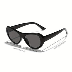 Y2K Oval Sunglasses For Men Women UV400