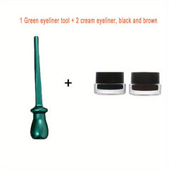 Silicone Eyeliner Brush Tool No Skip Reusable