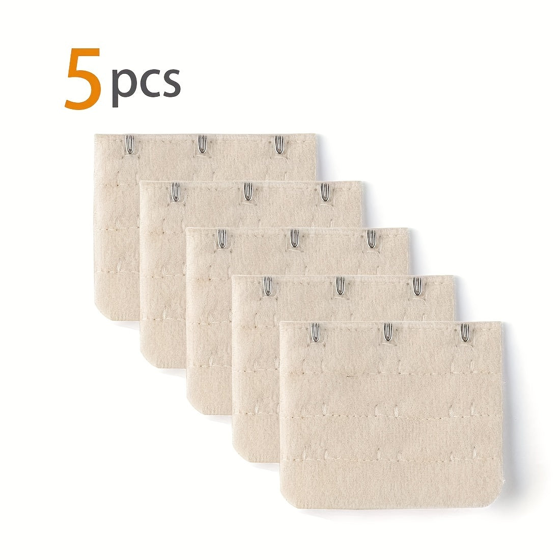 5pcs Adjustable Elastic Bra Extenders for Women's Lingerie