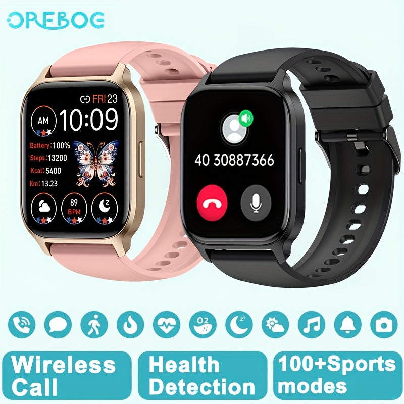 Smart Watch Answer Call Sport Fitness Watch 100 Sport Modes