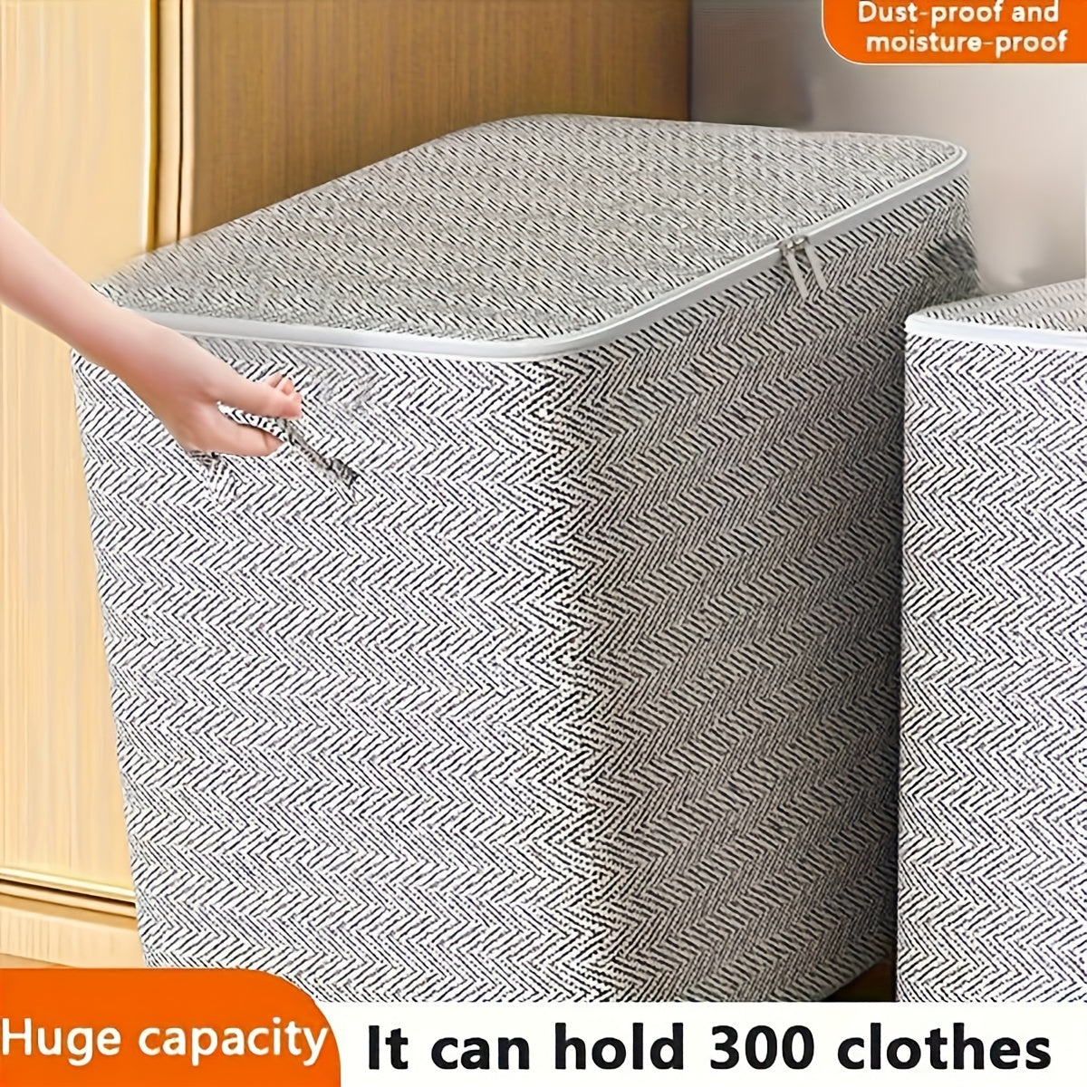 Foldable Extra Large Storage Box for Household Use
