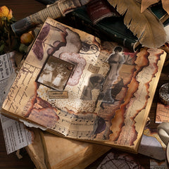 20pcs Renaissance Newspaper Stickers DIY Decorative Journal Scrapbook