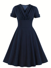 Women's A-line Retro Dress