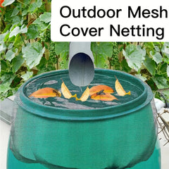 2pcs Outdoor Mesh Netting for Rain Barrels & Water Buckets