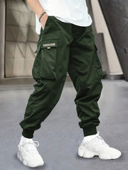 Men's Active Cargo Pants - Breathable & Stretchy Sweatpants