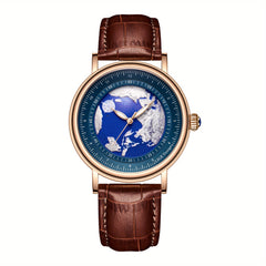 LIGE Boys' Quartz Watch Classic Vintage Three-pin 30m Waterproof Teen Gift Watch