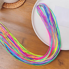 30pcs Colorful Hair Rope for Girls Party Performance