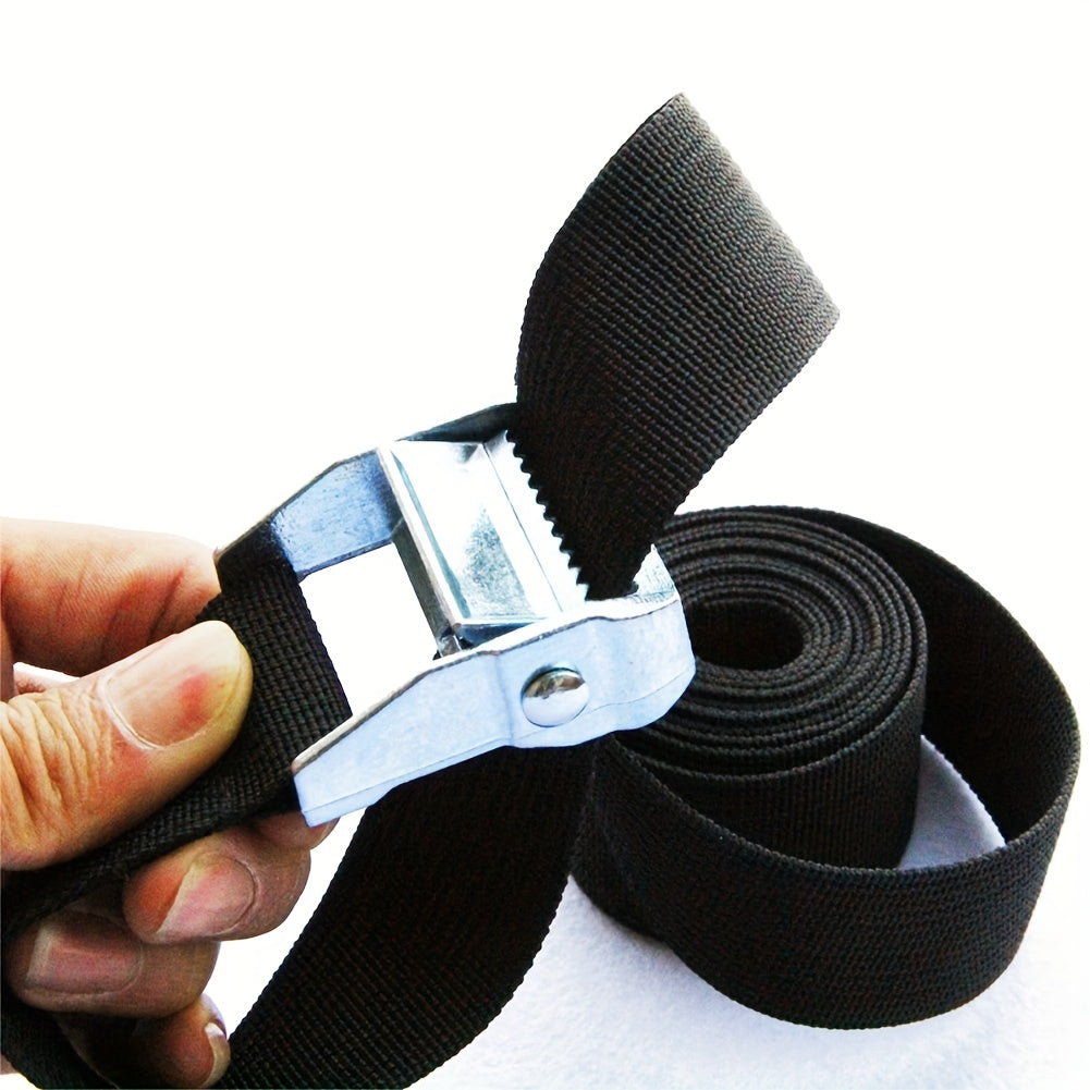 Heavy Duty Ratchet Strap with Metal Buckle - Cargo Binding
