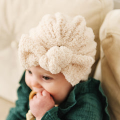Children's Winter Hair Cap Bow Warm Keeping Hat
