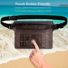 Waterproof Pouch With Waist Strap Mobile Phone Dry Bag
