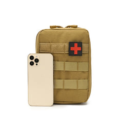 Camouflage Tactical First Aid Storage Bag Outdoor Camping Emergency Supplies