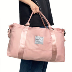 Large Capacity Sports Travel Bag Lightweight Storage Handbag for Gym & Outdoor
