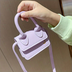 Kids Mini Square Crossbody Bag All match Shoulder Bag For Girls