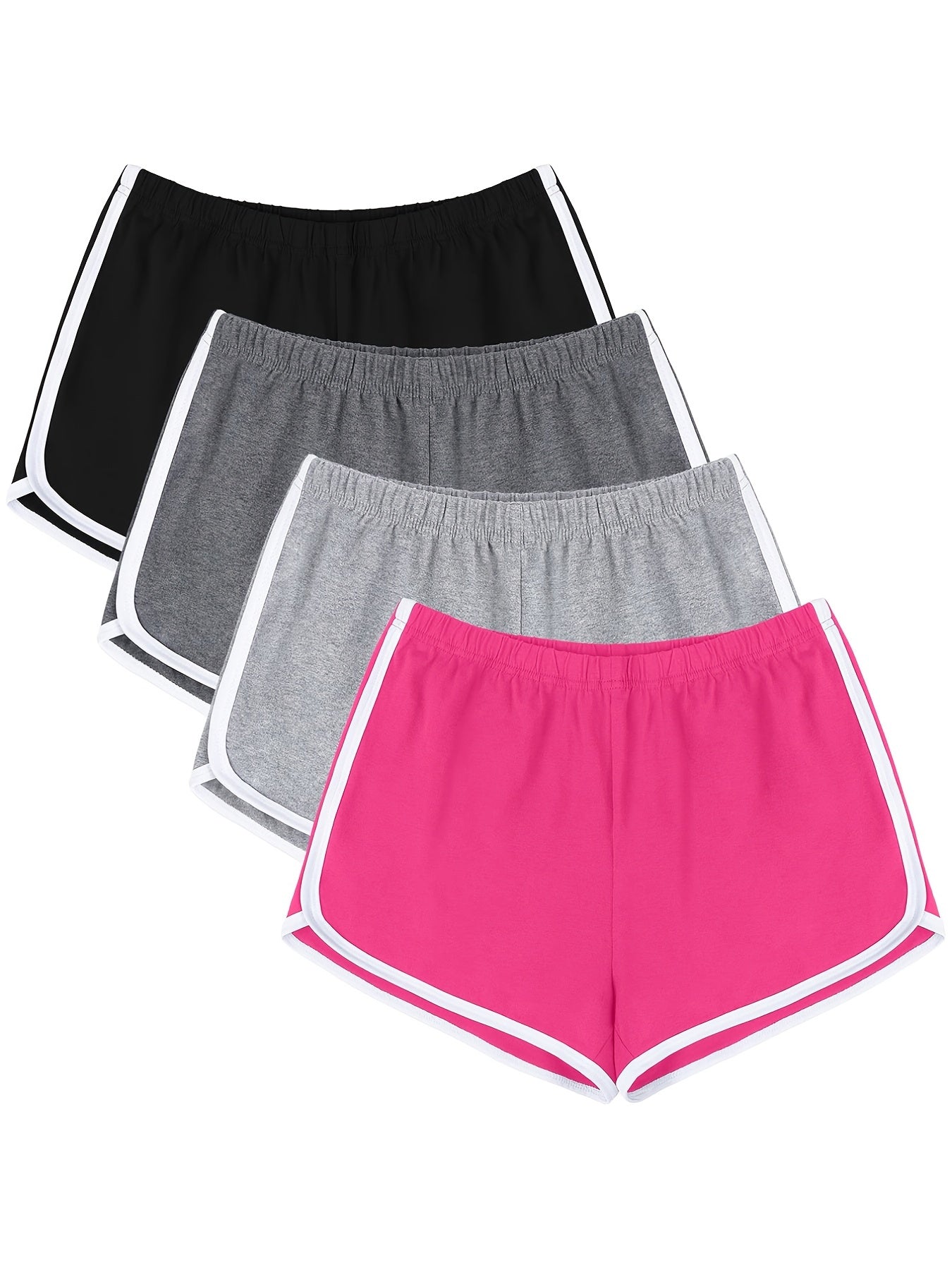 Women's Soft Yoga Shorts High Waist Activewear for Fitness